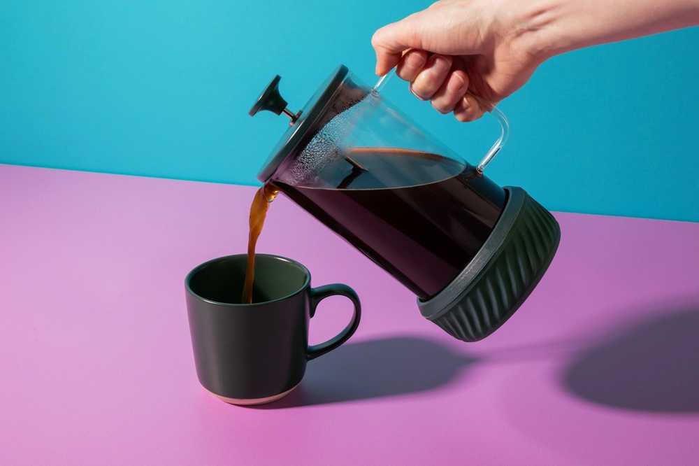 La Cafetière Zero Skleněný French Press, zelená, 1 l, pro 8 šálků
