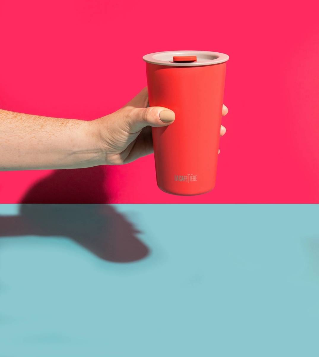 La Cafetière Cestovní termohrnek, 400 ml