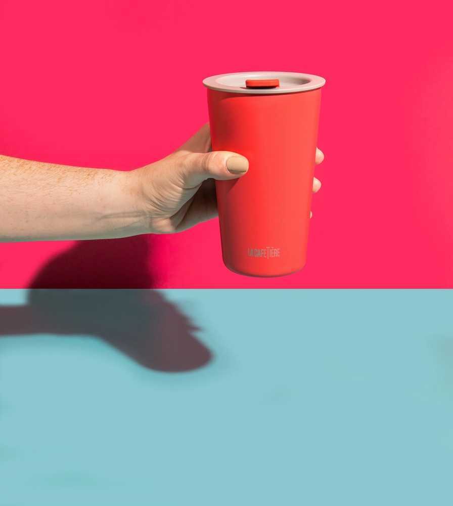 La Cafetière Cestovní termohrnek, 400 ml