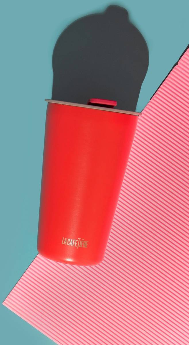 La Cafetière Cestovní termohrnek, 400 ml