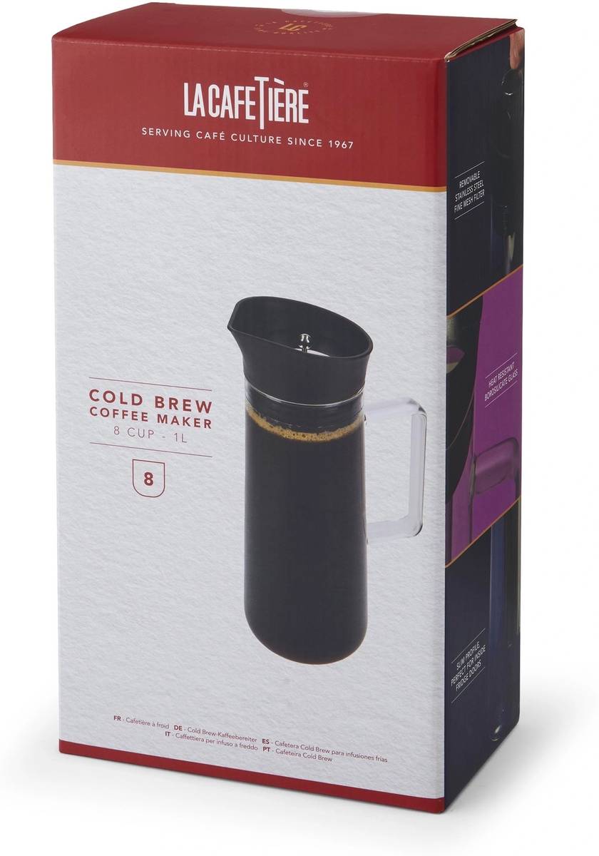 La Cafetière Skleněný karafa na cold brew, 1 l