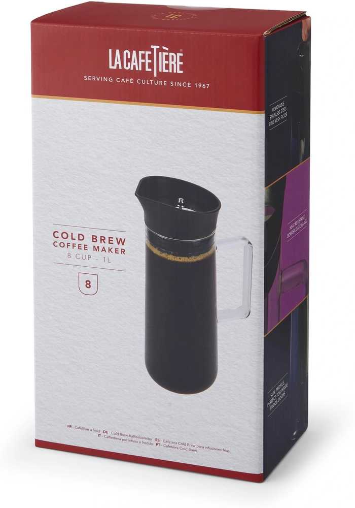 La Cafetière Skleněný karafa na cold brew, 1 l