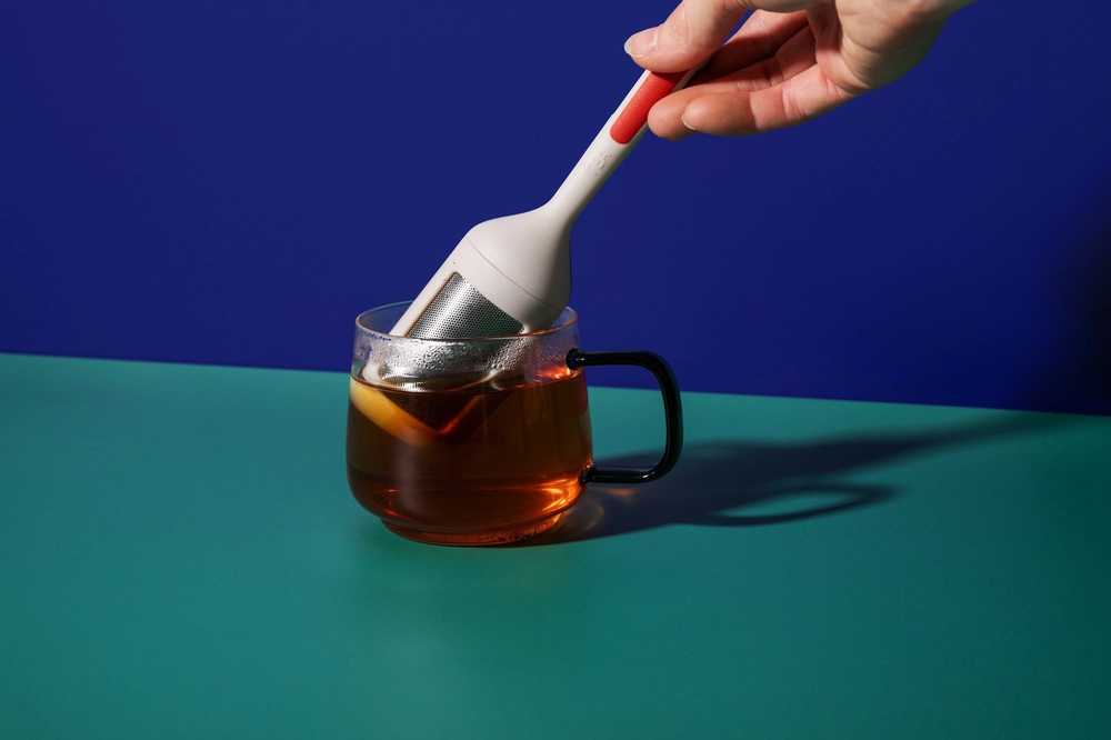 La Cafetière Čajový a kávový infuzér, 2 v 1, se stojánkem
