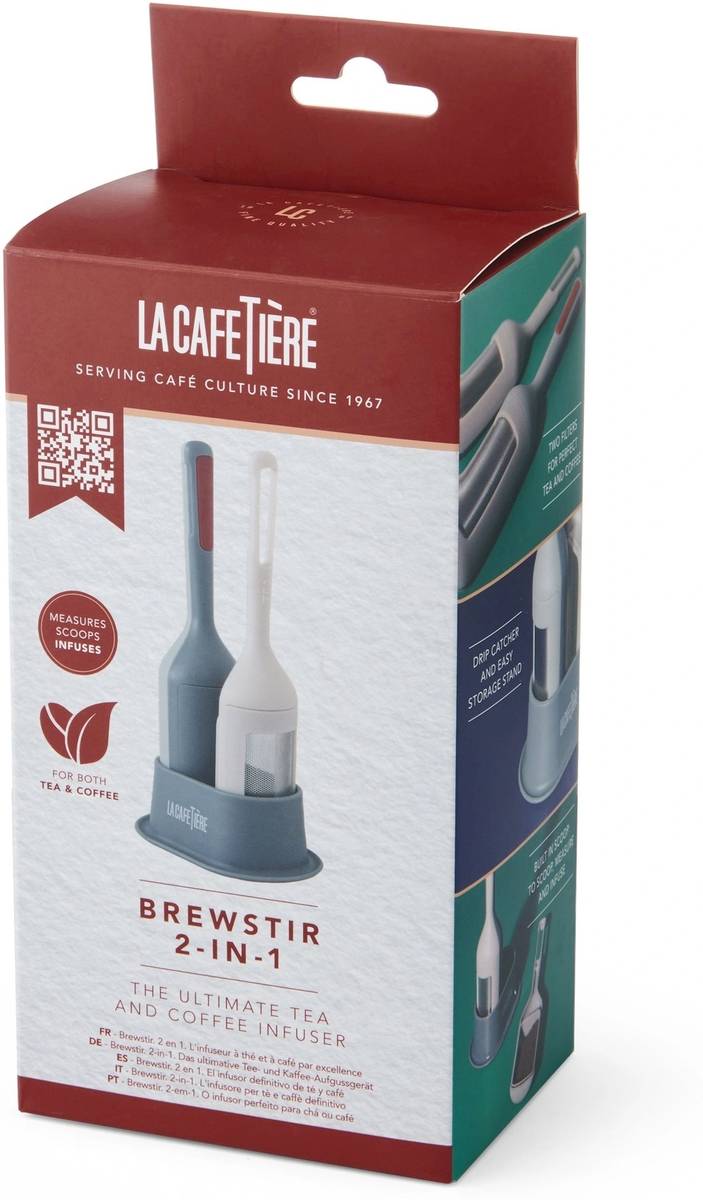 La Cafetière Čajový a kávový infuzér, 2 v 1, se stojánkem
