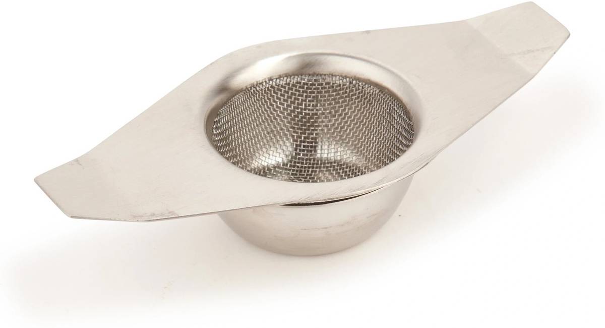 La Cafetière Nerezové sítko na čaj, s odkládací miskou