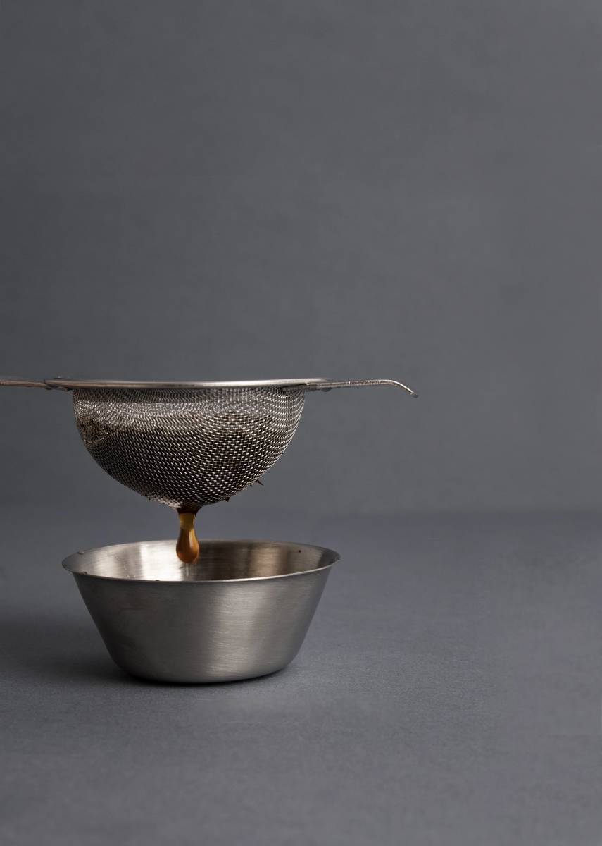La Cafetière Nerezové čajové sítko na čaj, s odkládací miskou