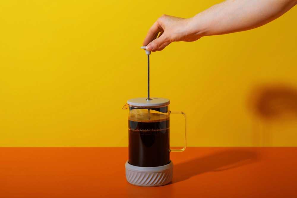 La Cafetière Zero Skleněný French Press, béžová, 1 l, pro 8 šálků