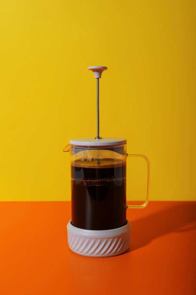 La Cafetière Zero Skleněný French Press, béžová, 1 l, pro 8 šálků