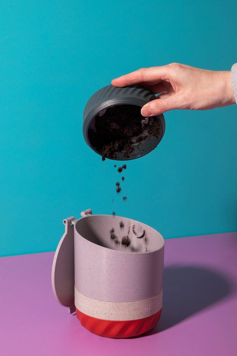 La Cafetière Zero Skleněný French Press, zelená, 350 ml, pro 3 šálky