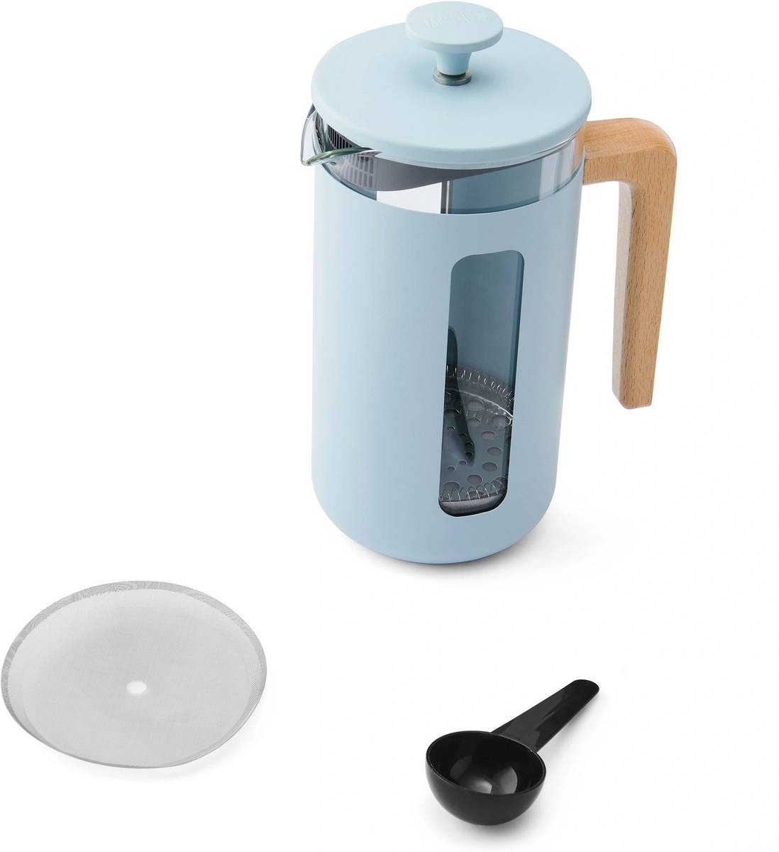 La Cafetière Pisa French Press, nebesky modrá, pro 8 šálků