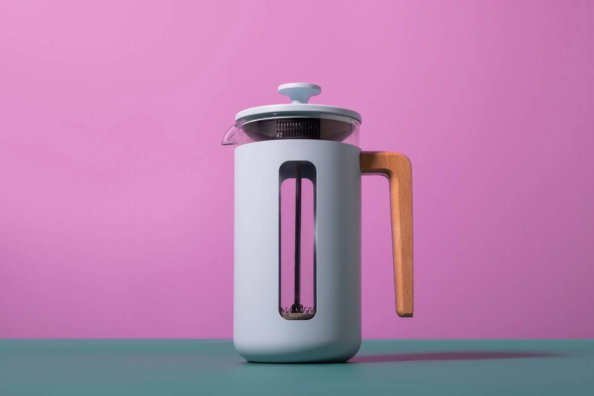 La Cafetière Pisa French Press, nebesky modrá, pro 8 šálků
