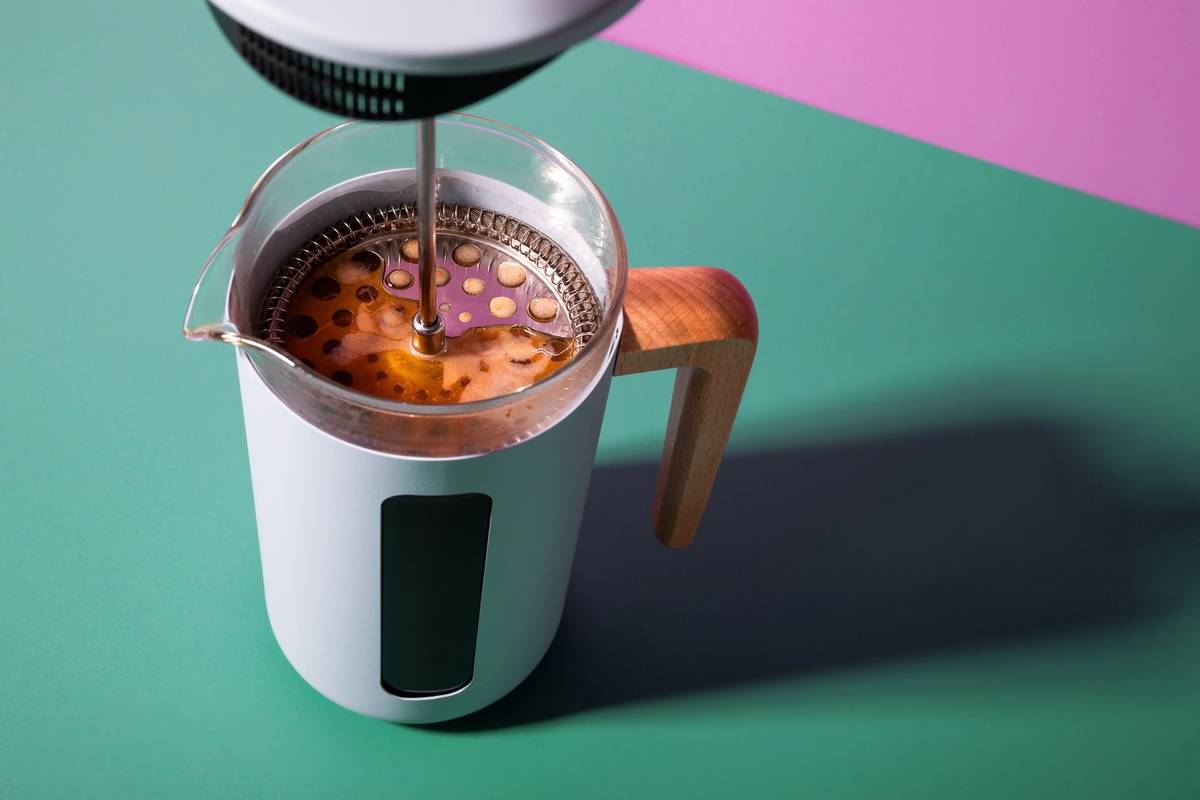 La Cafetière Pisa French Press, nebesky modrá, pro 8 šálků