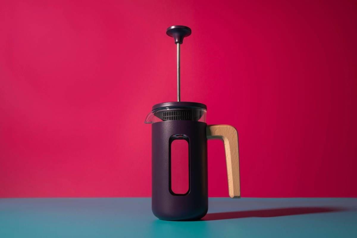 La Cafetière Pisa French Press, fialová, pro 3 šálky