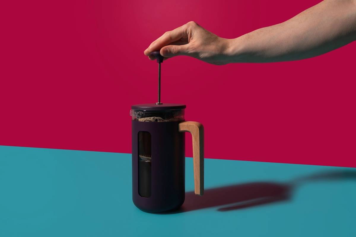 La Cafetière Pisa French Press, fialová, pro 8 šálků