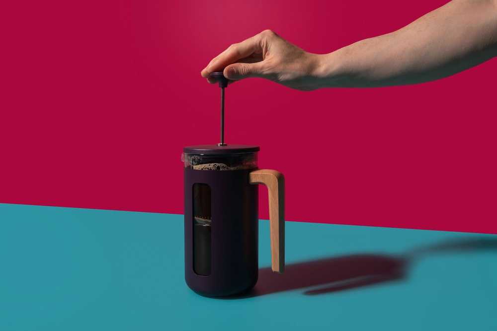 La Cafetière Pisa French Press, fialová, pro 8 šálků