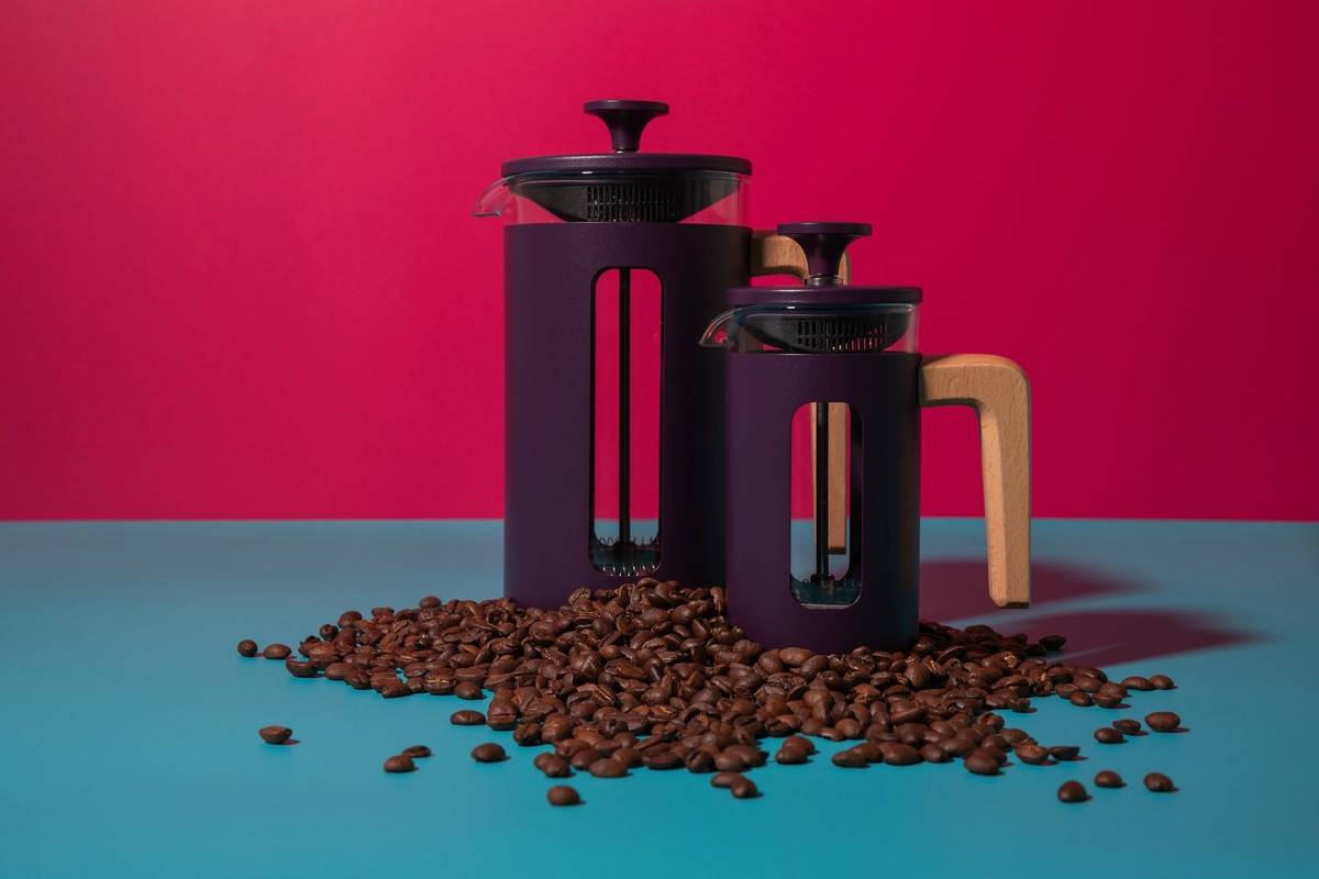 La Cafetière Pisa French Press, fialová, pro 8 šálků