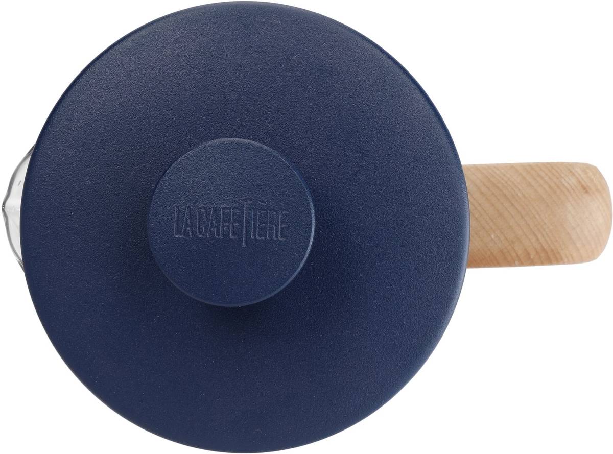La Cafetière Pisa French Press z nerezové oceli, námořnická modrá, pro 8 šálků