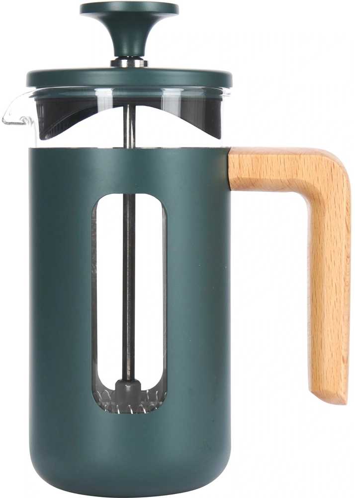 La Cafetière Pisa French Press z nerezové oceli, zelená, pro 3 šálky