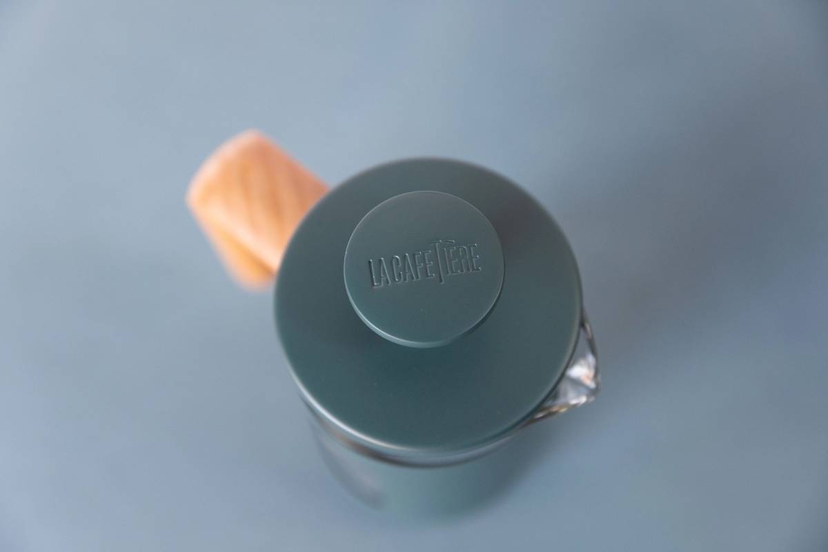 La Cafetière Pisa French Press z nerezové oceli, zelená, pro 3 šálky
