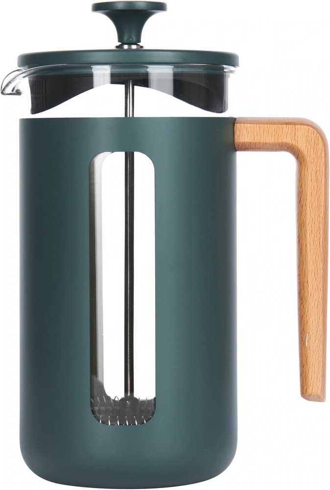 La Cafetière Pisa French Press z nerezové oceli, zelená, pro 8 šálků