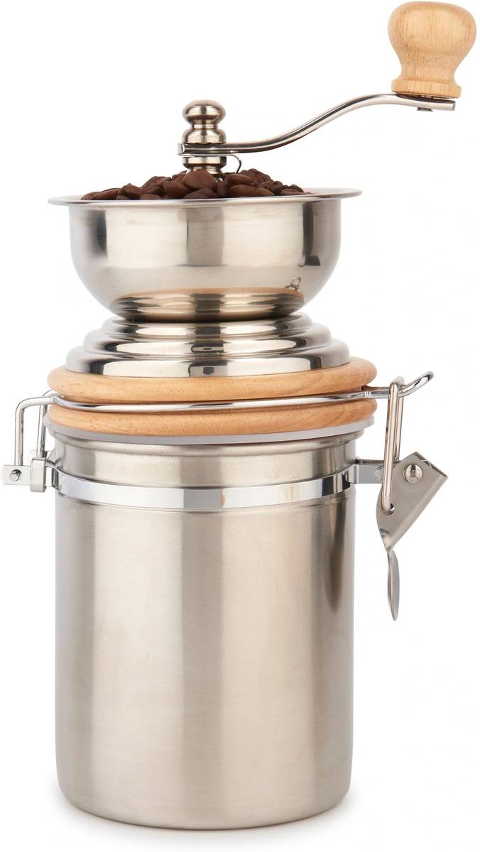 La Cafetière Mlýnek na kávu z nerezové oceli