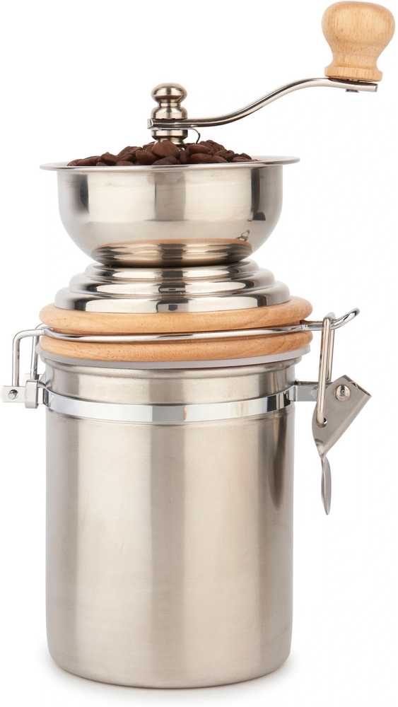 La Cafetière Mlýnek na kávu z nerezové oceli