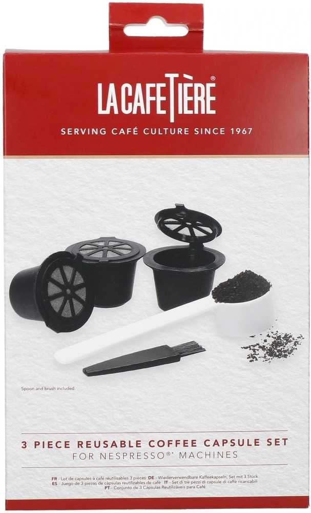 La Cafetière Sada opakovatelně použitelných kapslí