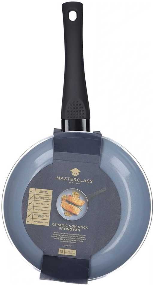 MasterClass Keramická nepřilnavá pánev, 20 cm