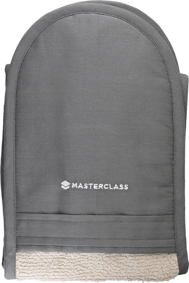 MasterClass Dvojitá bavlněná chňapka, šedá