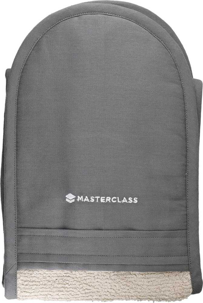 MasterClass Dvojitá bavlněná chňapka, šedá