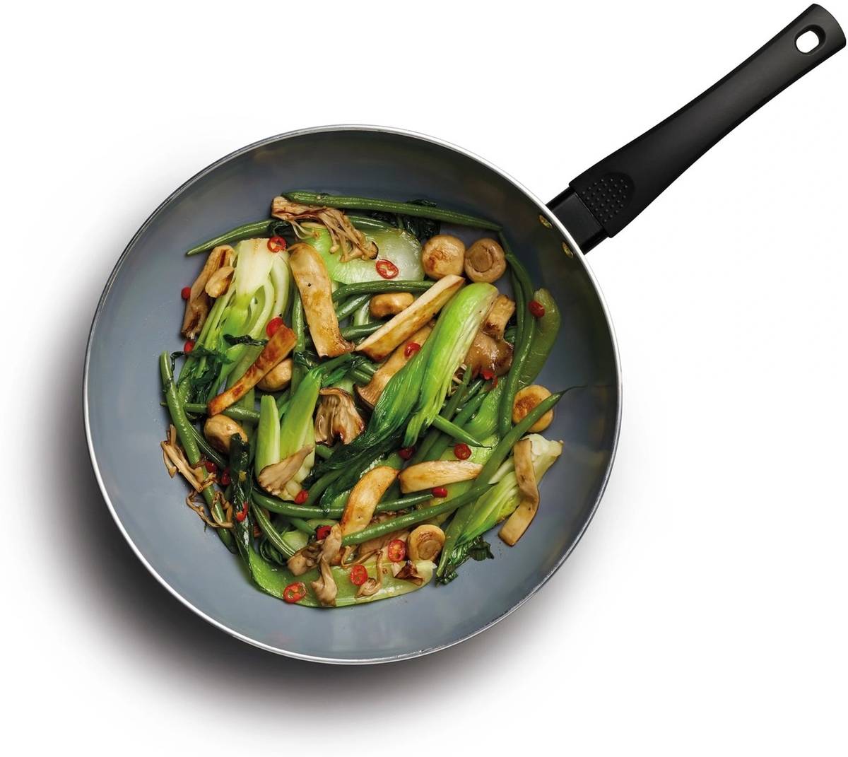 MasterClass Keramická nepřilnavá pánev wok, 29.5 cm