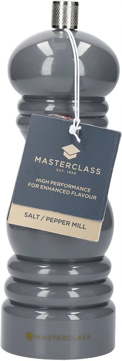MasterClass Mlýnek na sůl / pepř, tmavě šedá, 17 cm
