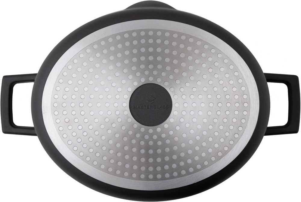 MasterClass Kastrol z litého hliníku, oválný, 28 cm