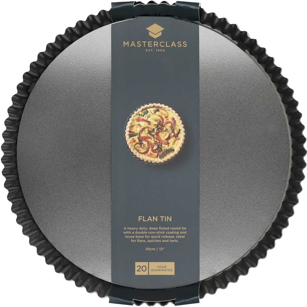 MasterClass Nepřilnavá forma na quiche nebo koláč, s odnímatelným dnem, 30 cm