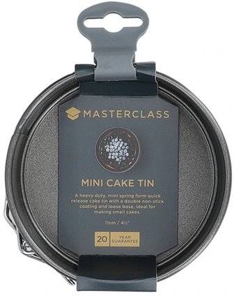 MasterClass Nepřilnavá kulatá forma na dort, 11 cm