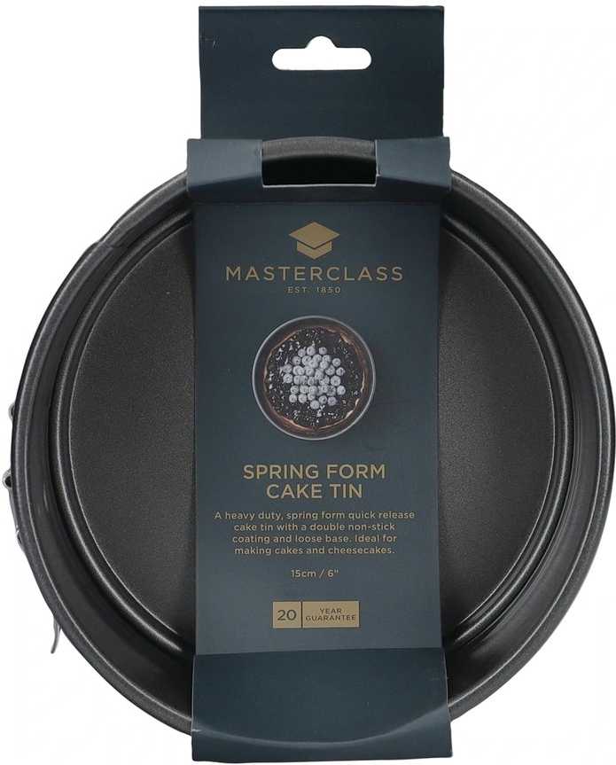 MasterClass Nepřilnavá kulatá forma na dort, 15 cm