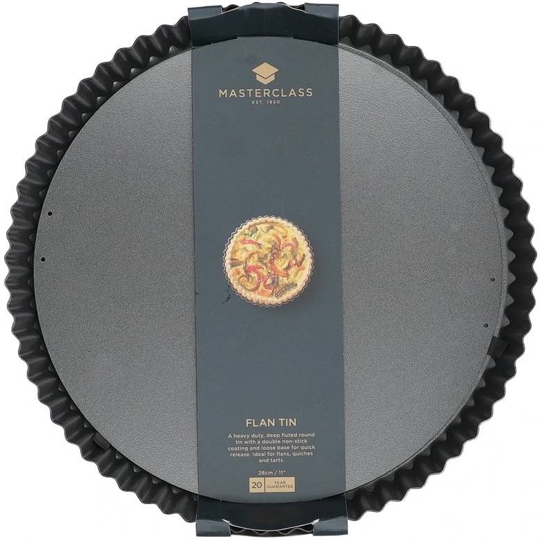 MasterClass Nepřilnavá forma na koláč / quiche, s odnímatelným dnem, 28 cm