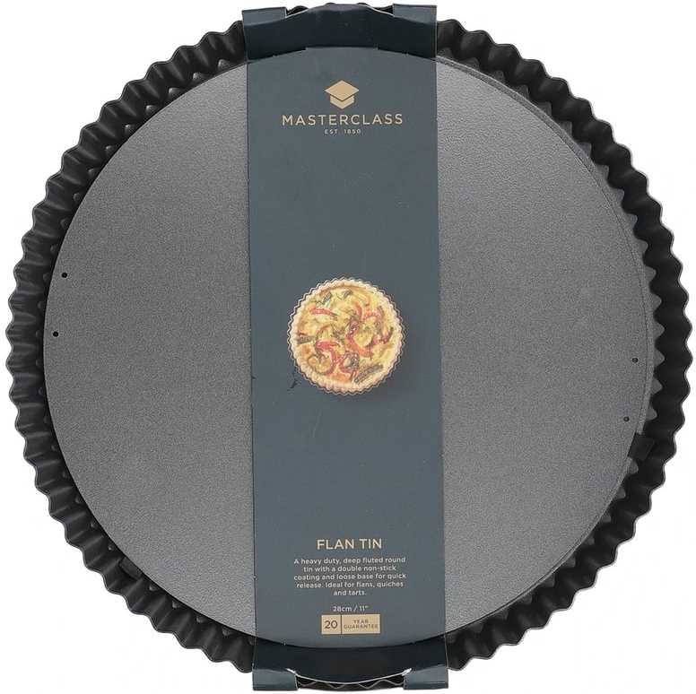 MasterClass Nepřilnavá forma na koláč / quiche, s odnímatelným dnem, 28 cm