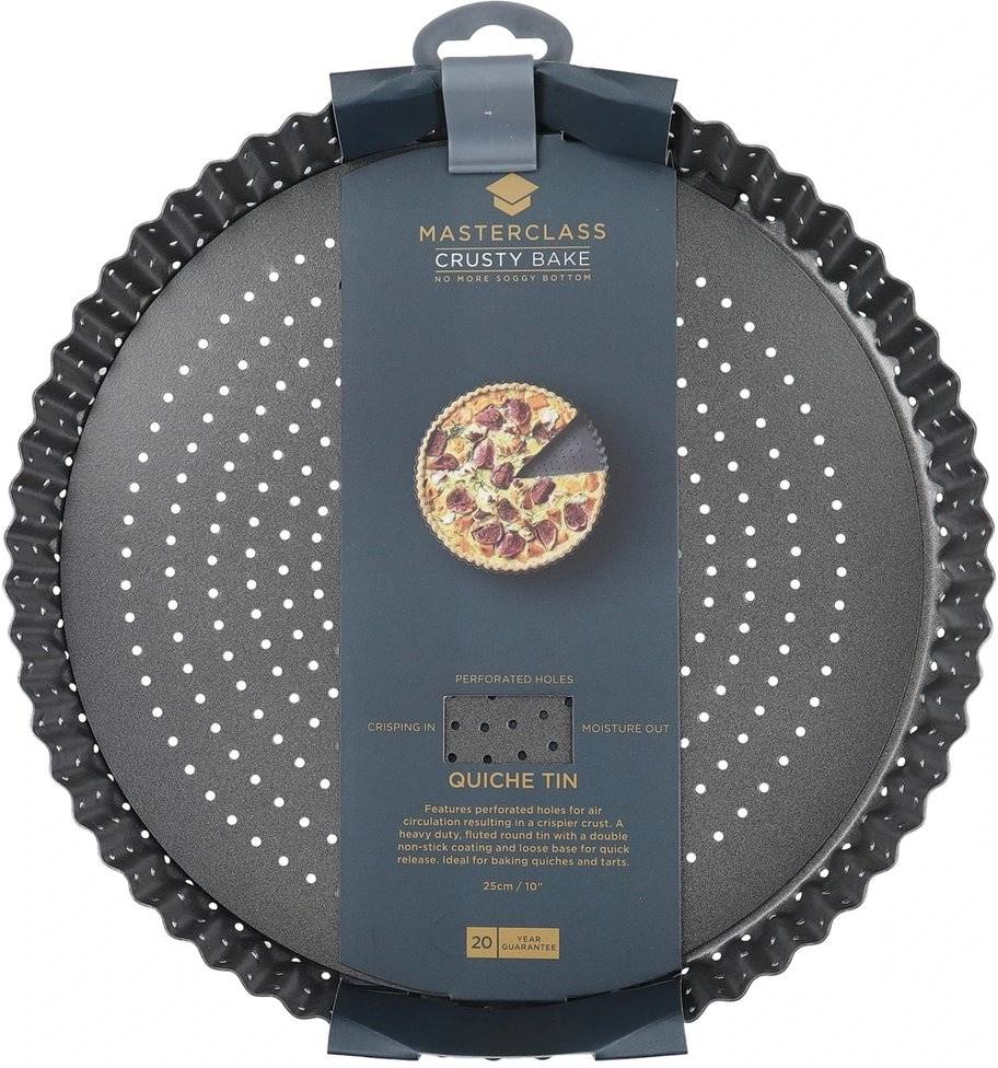 MasterClass Forma na koláč / quiche perforovaná, 25 cm