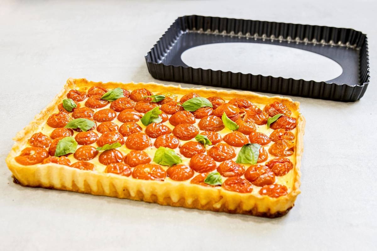 MasterClass Nepřilnavá forma na koláč / quiche, 31 x 21 cm