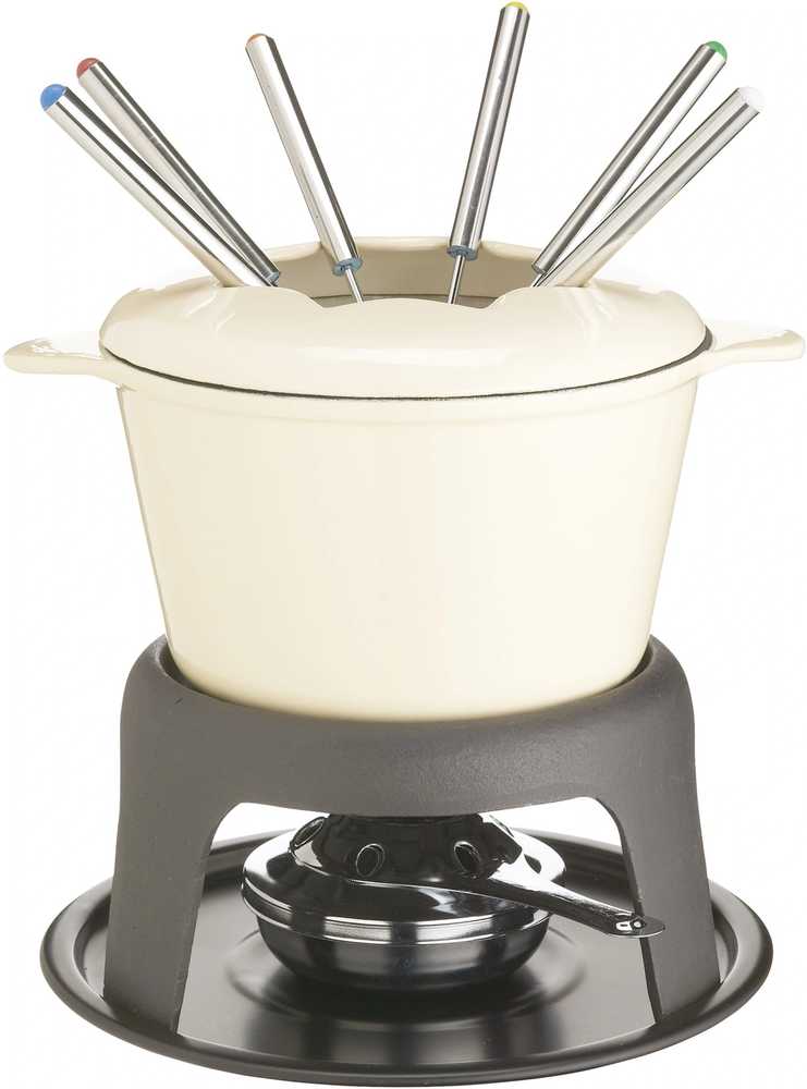 MasterClass Sada na fondue, krémová