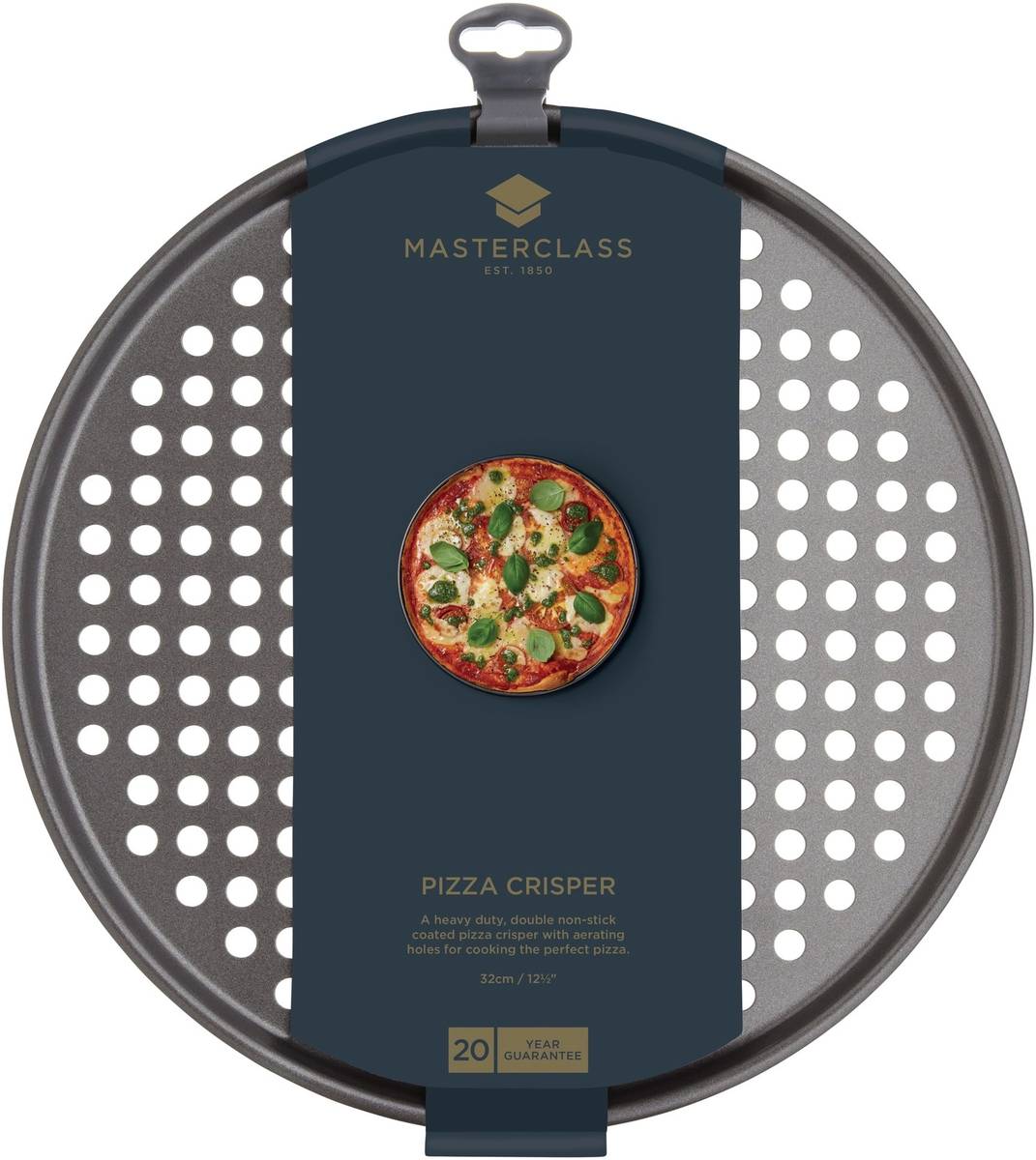 MasterClass Plech na pizzu s nepřilnavým povrchem, 32 cm