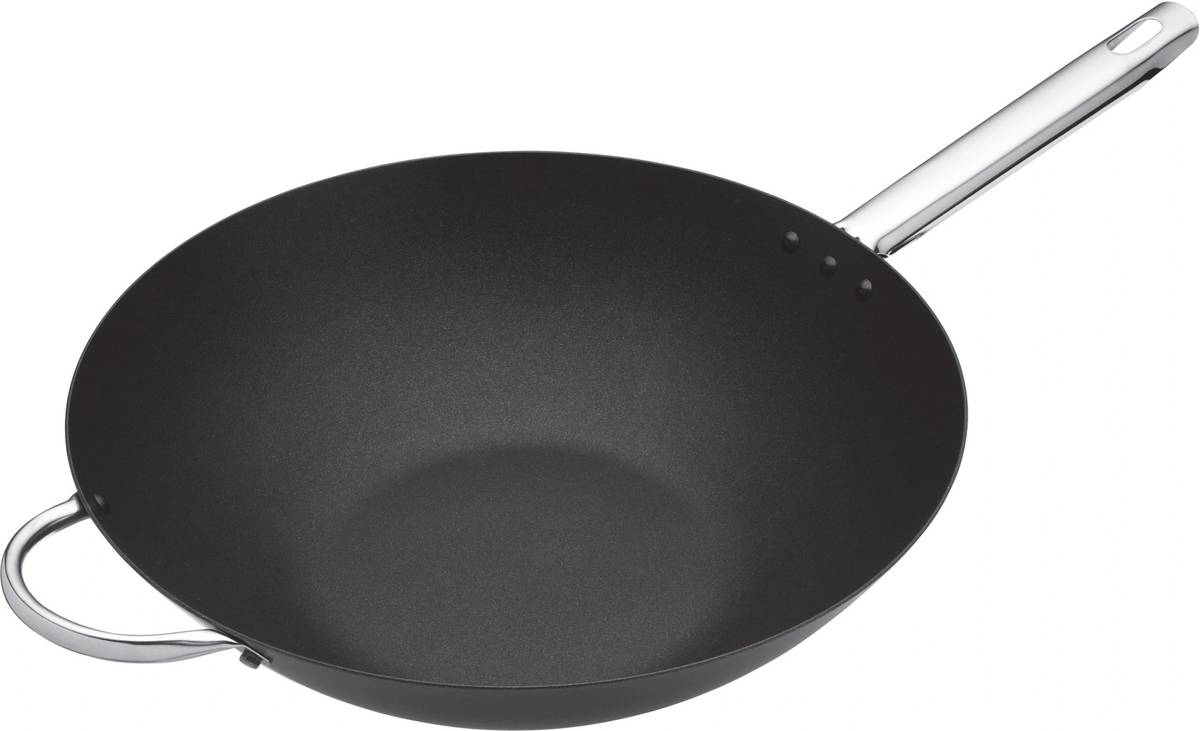 MasterClass Pánev wok s nepřilnavým povrchem, 35.5 cm