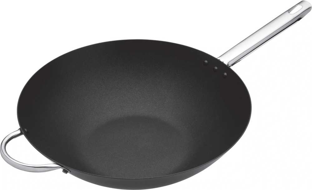 MasterClass Pánev wok s nepřilnavým povrchem, 35.5 cm