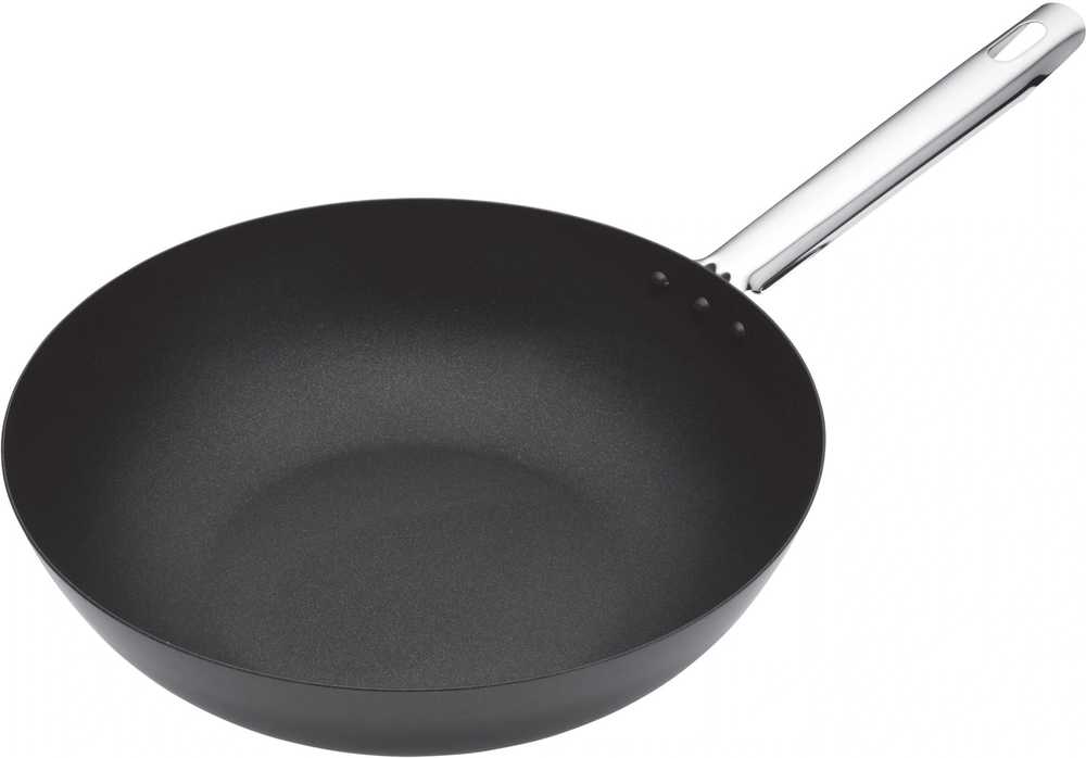 MasterClass Pánev wok s nepřilnavým povrchem, 30 cm