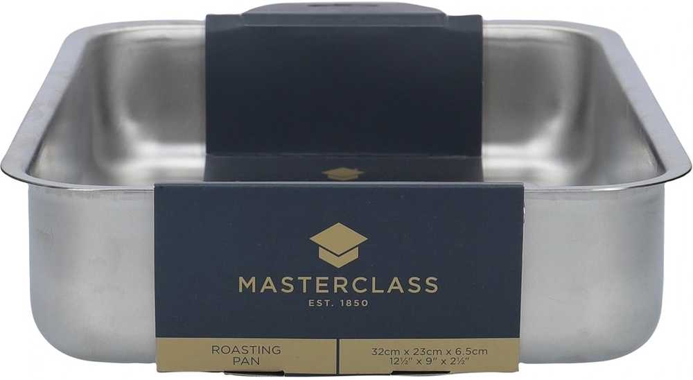 MasterClass Nerezový pekáč, 32 x 23 cm
