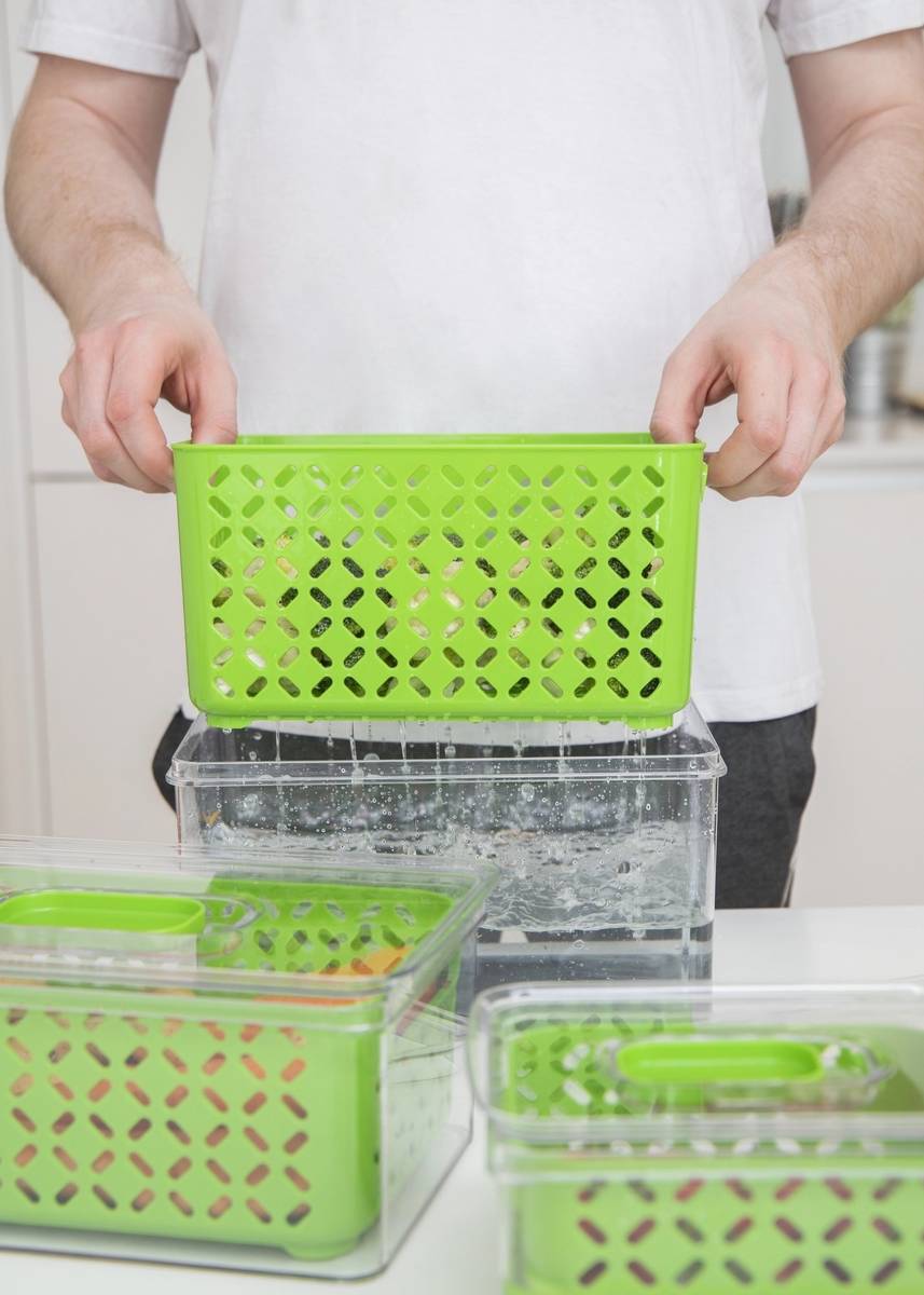 MasterClass Fresh Keeper Úložný box na ovoce nebo zeleninu, 3.2 l