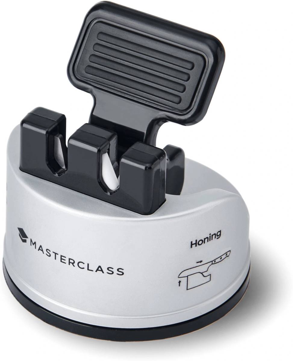 MasterClass Brousek na nože Smart Sharp Dual, stříbrná