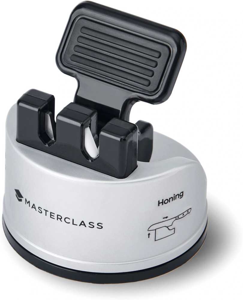 MasterClass Brousek na nože Smart Sharp Dual, stříbrná