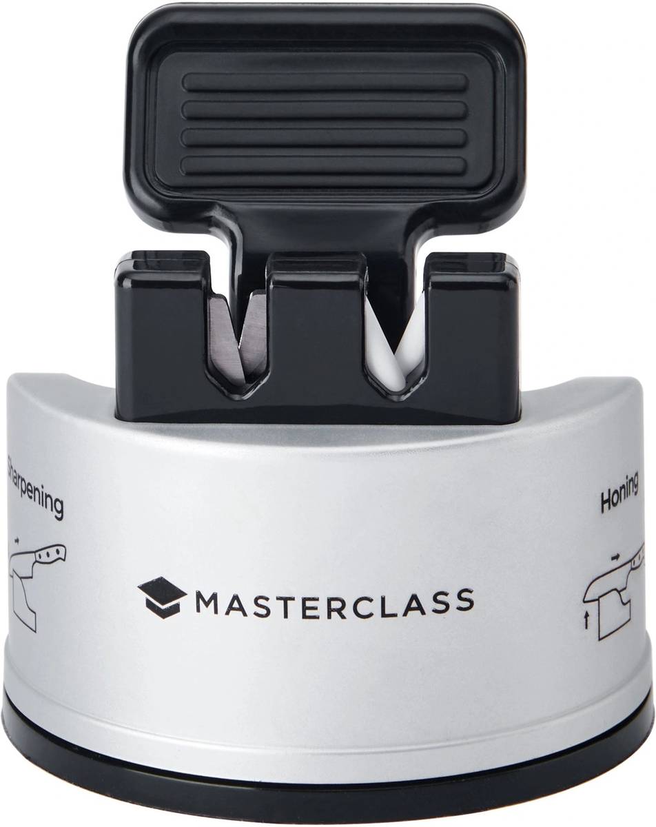 MasterClass Brousek na nože Smart Sharp Dual, stříbrná